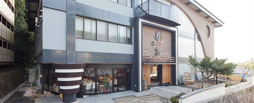 Kikunoya Hotel Hatsukaichi Bagian luar foto